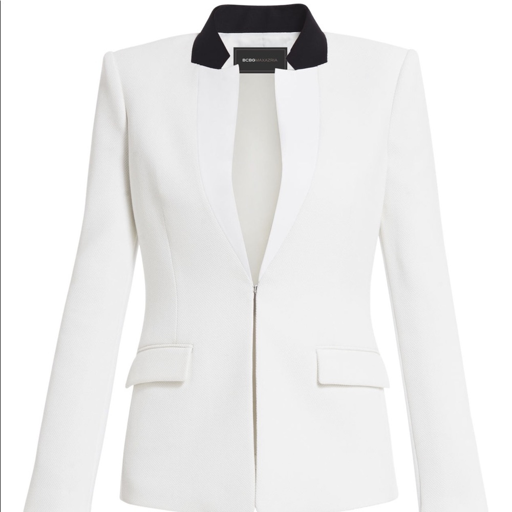 BCBG Maxazria White Blazer - xxs - BNWT